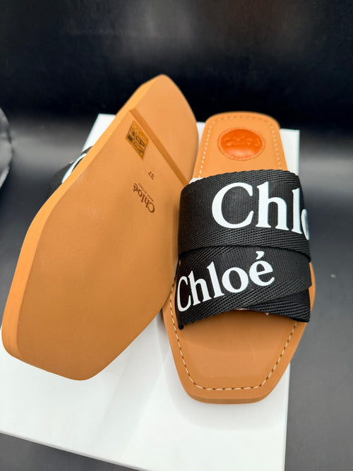 Chloe woody sandals