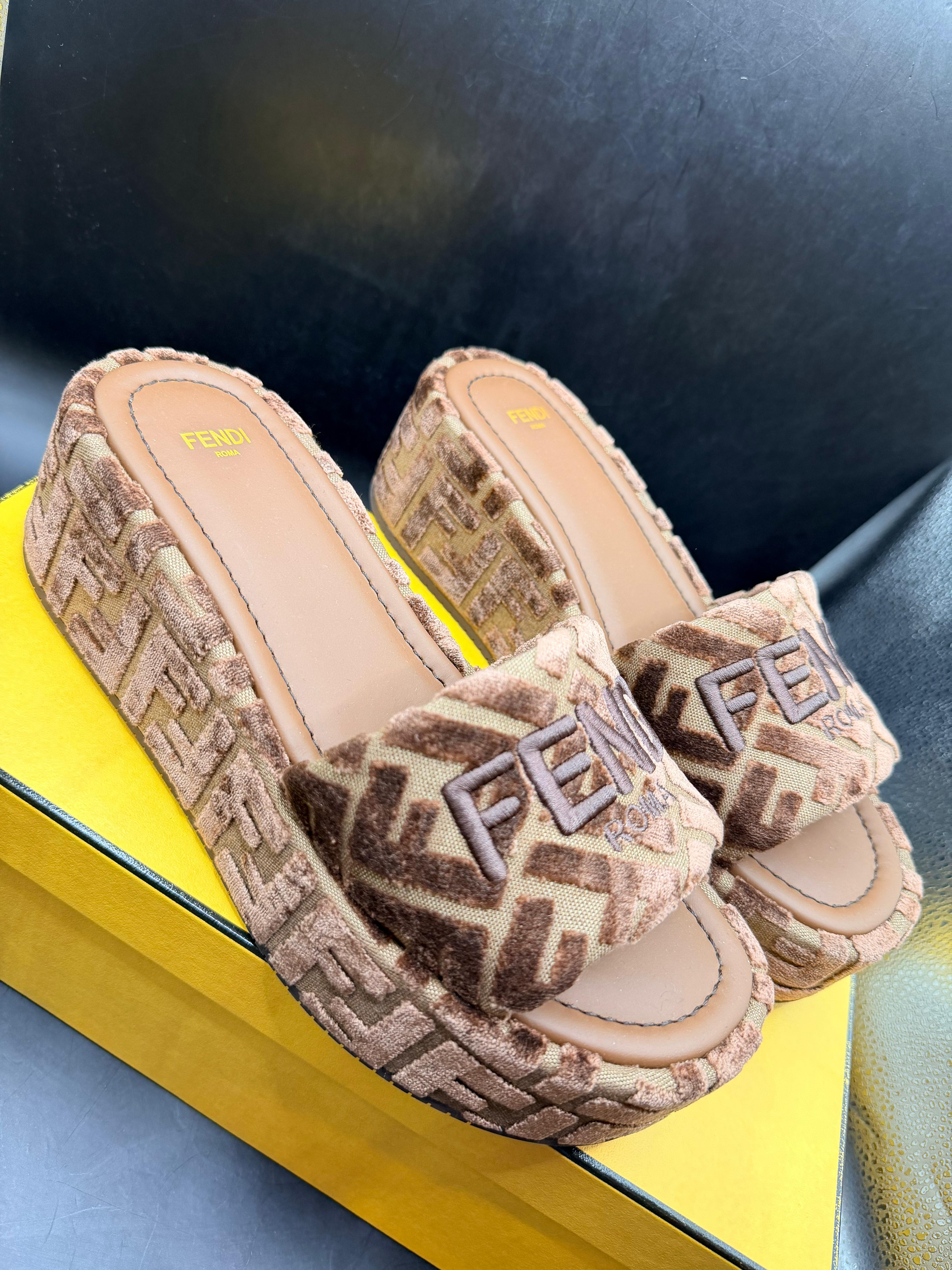 Fendi platform sandals