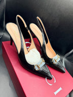 Gucci horsebit slingback pumps