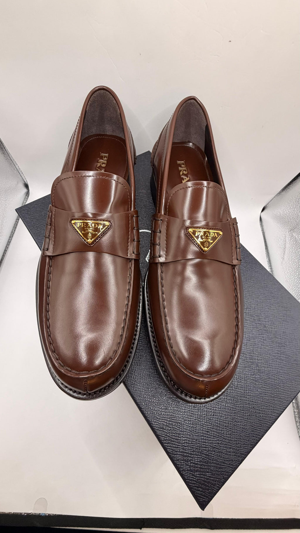 Prada calzature uomo men’s loafers